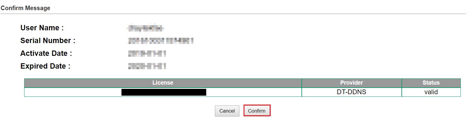 confirm te activation